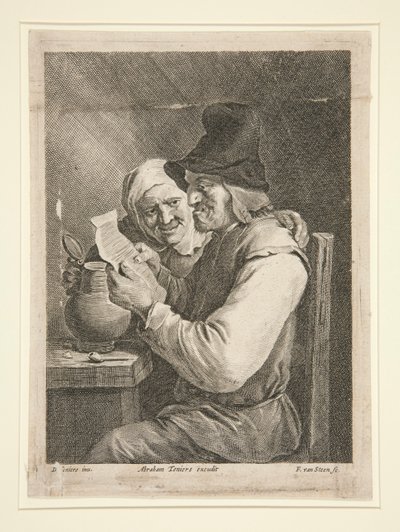 Pár čtení dopisu od Franciscus van der Steen