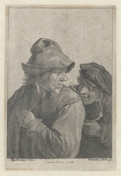 Dva farmáři od Franciscus van der Steen
