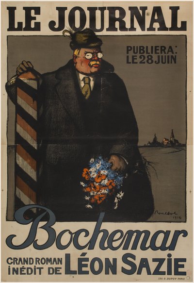 Bochemar - plakát od Poulbot od Francisque Poulbot
