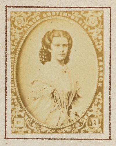 Císařovna Alžběta Rakouská od Franck (François Marie Louis Alexandre Gobinet de Villecholles)