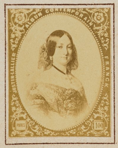 Španělská infantka María Luisa Fernanda, vévodkyně z Montpensier od Franck (François Marie Louis Alexandre Gobinet de Villecholles)