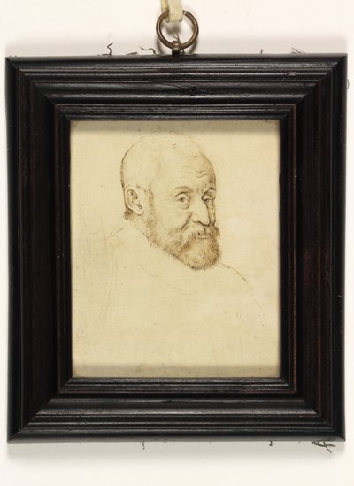Gentleman jménem Henri Prince De Lorraine (pero a inkoust na papíře) od Franco Flemish School