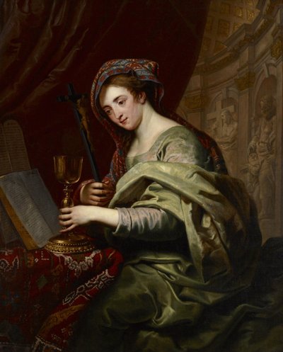 Faith, kolem 1675-1700 od Franco Flemish School