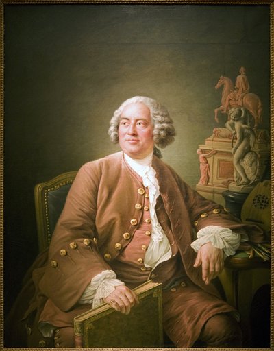 Portrét Edme Bouchardona (1698-1762), francouzského sochaře, Olejomalba na plátně od Francoise Huberta Drouaise (1727-1775). Fotografie, KIM Youngtae, Paříž, Musee Carnavalet. od Francois Hubert Drouais