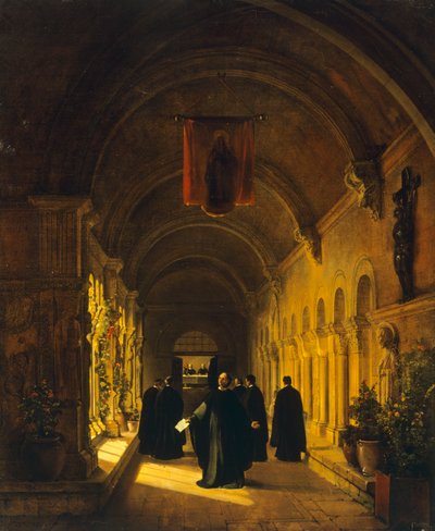 Abelard v ambitu od Francois Marius Granet