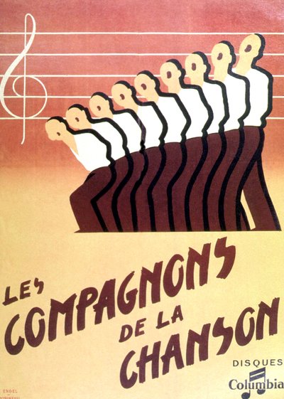 "Les Compagnons de la chanson od Francois emile Popineau