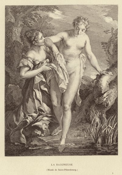 Lázeň od Francois (after) Boucher