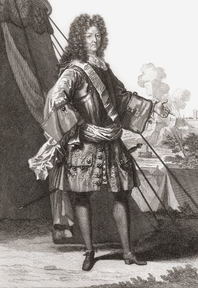 Ludvík XIV., král Francie a Navarry. (tisk) od Francois (after) Boucher