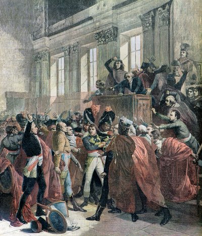 Bonaparte se dostal do úzkých od Francois (after) Bouchot
