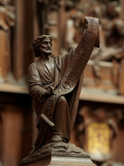 Sborové stánky (dub) od Francois Andre Durlet