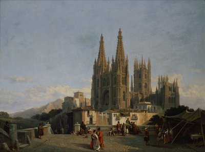 Katedrála v Burgosu od Francois Antoine Bossuet