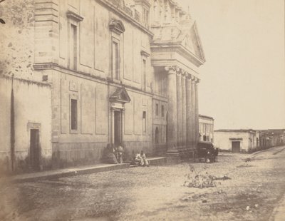 [Klášter v La Cruz], 1867. od Francois Aubert