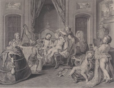 Dětské hry Dětské hry, 1731. od Francois Bernard Lepicie