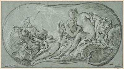 Amor a Psyche od François Boucher