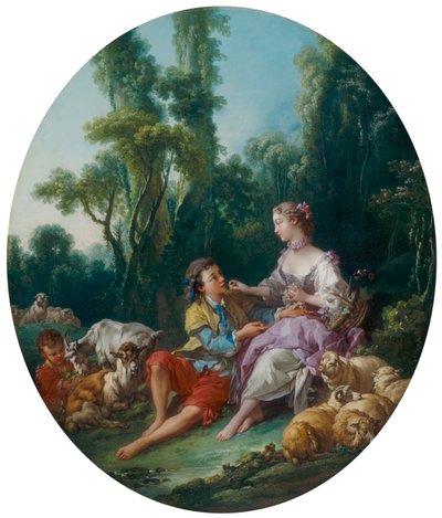 Přemýšlejí o hroznech? (Pensent-ils au raisin?) od François Boucher