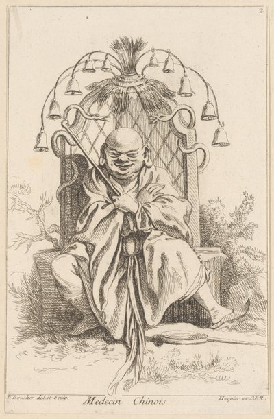 čínský lékař od François Boucher