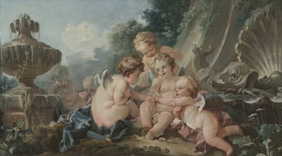 Cupids in Conspiracy od François Boucher