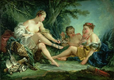 Diana po lovu od François Boucher