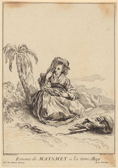 Chycená hrdlička od François Boucher