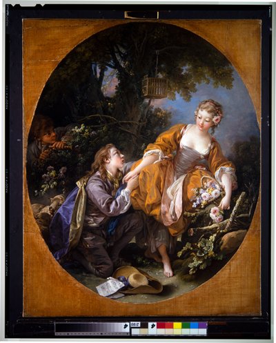 Galantní pastorální od François Boucher