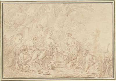 Nalezení Mojžíše od François Boucher
