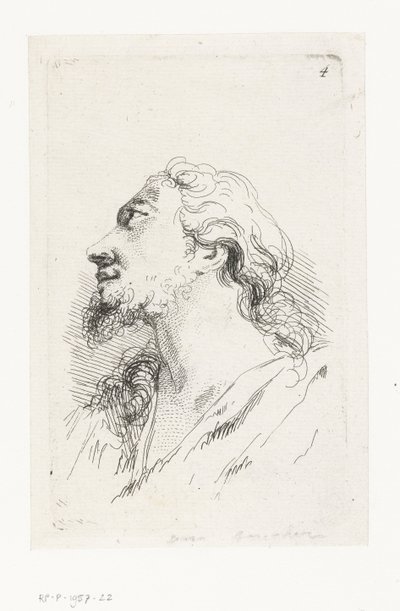 Kristova hlava od François Boucher