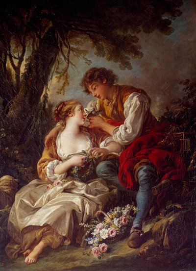 La klec Obraz Francoise Bouchera (1703-1770) 1763 Ne. 0,93 x 0,73 m od François Boucher