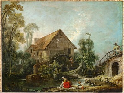 Le moulin - mlýn ... od François Boucher