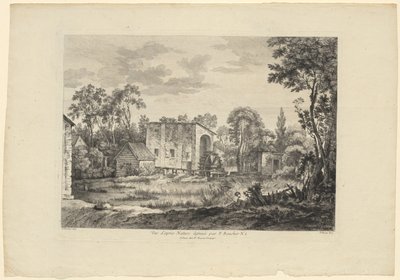 Studie přírody podle Françoise Bouchera (č. 1) od François Boucher
