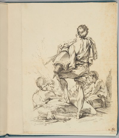 Nová kniha různých obrázků od François Boucher