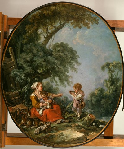 Pastýřská hostina od François Boucher