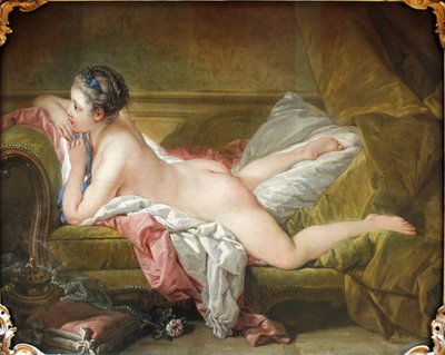 Ležící dívka od François Boucher