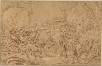 Návrat do stáda od François Boucher