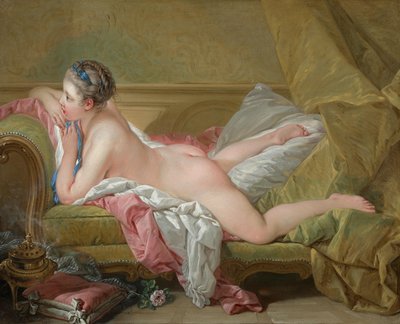 Dívka v klidu od François Boucher