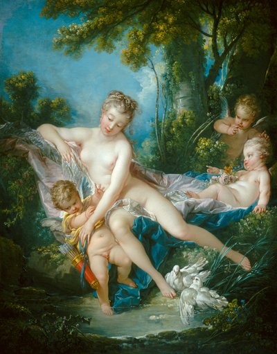 Venušina koupel od François Boucher