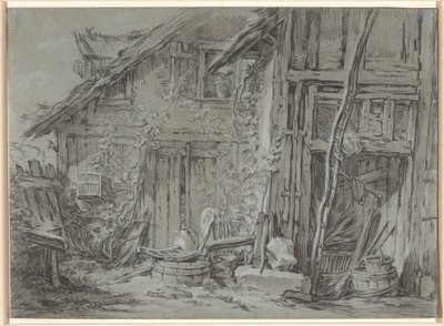 Zchátralý statek od François Boucher