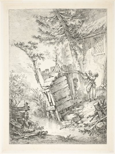 Prádelna od François Boucher