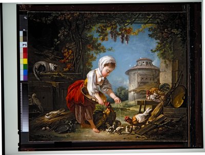 Malá služka z farmy od François Boucher