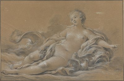 Venuše ležící na delfínovi od François Boucher