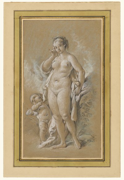Venuše a Amor od François Boucher