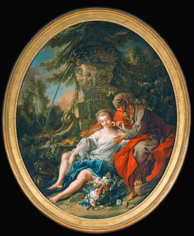 Vertumne et Pomone - Vertumnus a Pomona ... od François Boucher