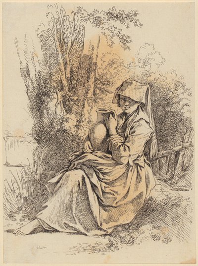 prádelníčka od François Boucher