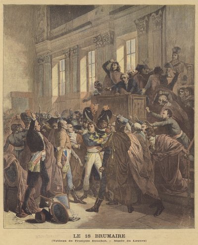 18 Brumaire od Francois Bouchot