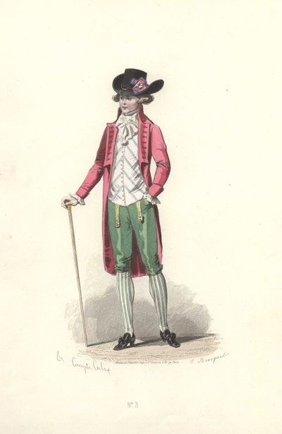 Dandy, éra Marie Antoinetty. od Francois Claudius Compte Calix
