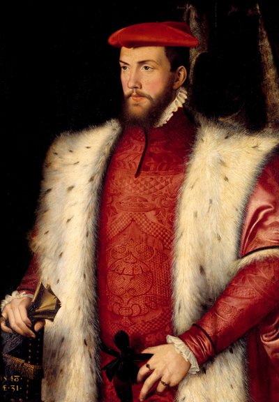 Portrét Odet de Coligny (1517-1571) Kardinál de Chatillon Obraz Francoise Cloueta (1515-1572) 16. století Sun. 0,94x0,73 m Chantilly, Musee Conde od François Clouet