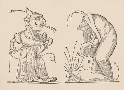 Les Songes Drolatiques de Pantagruel, ve kterých je obsaženo několik figurek vynálezu ..., [1565]. od Francois Desprez