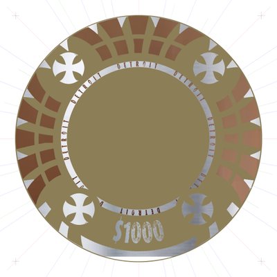 PokerChip, 2015, digitální od Francois Domain