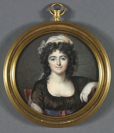 Portrét ženy v hnědých šatech, 1795. od Francois Dumont