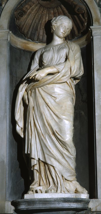 Svatá Zuzana, 1629 (mramor) od Francois Duquesnoy