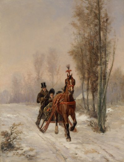 Sáně od Francois Duyck